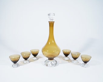 Vintage European Liqueur Set