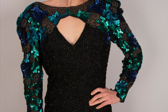 Vintage Sequin Dress - image 3