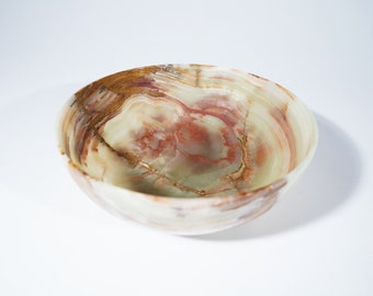 Bol en onyx naturel