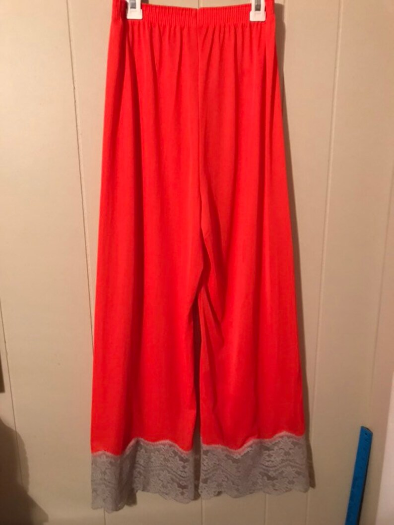 Emilio Pucci wide leg pants with lace