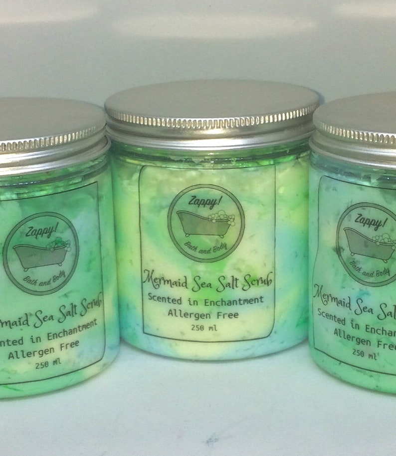 Sea Salt Scrub Whipped Soap Scented in Enchantment. Luxury Etsy UK