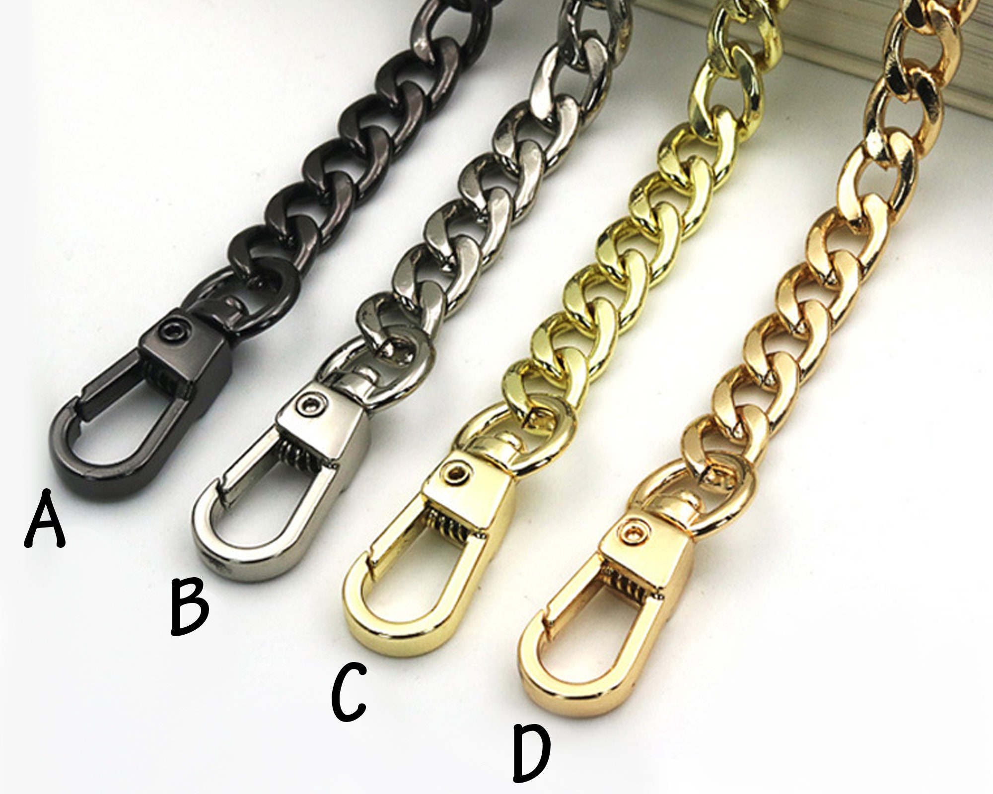 8mm Width Metal Cross Body Bag Chain Straphigh Quality Purse - Etsy UK