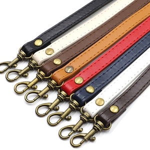 Frienda Vachetta Leather Replacement Strap Adjustable Crossbody Strap  Leather Shoulder Strap for Small Bags, Gift Box Packaging (0.59 Inch Wide),  Multicolor, 0.59 Inch Wide : : Clothing, Shoes & Accessories