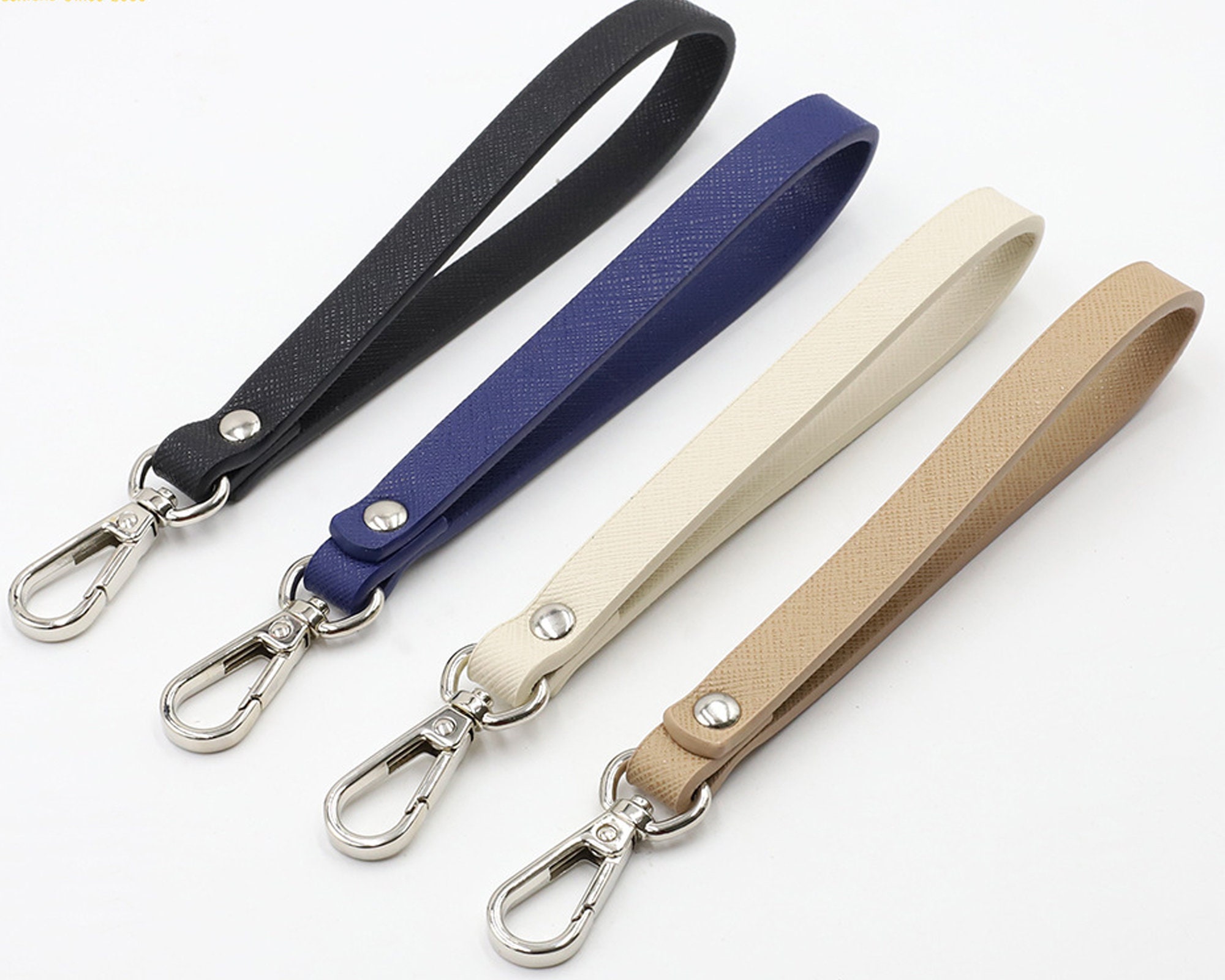 Leather Wrist Strap Wristlet Key Fob Lanyard StrapPurse Etsy