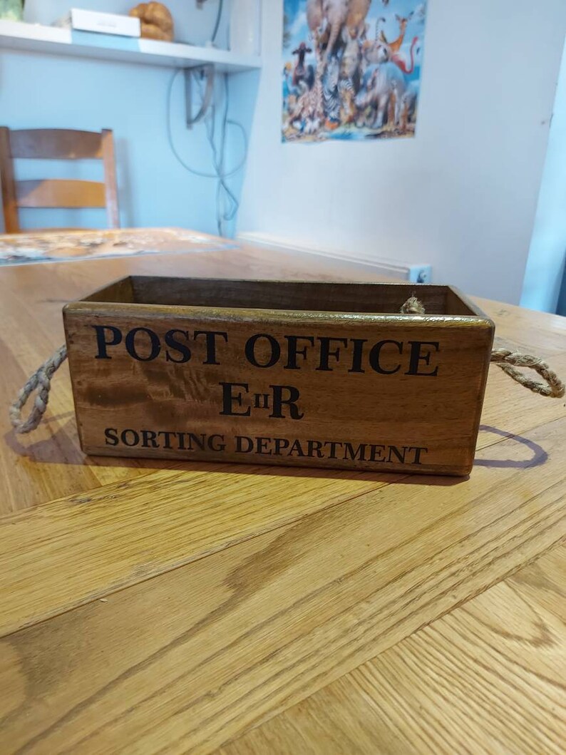 Post Office Storage Boxes Nik Naks Coronation Gift British Etsy UK