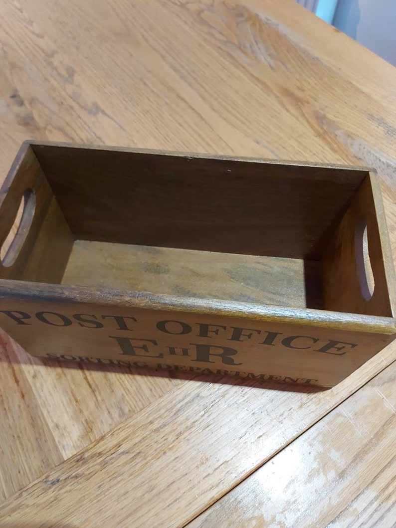 Post Office Storage Boxes Nik Naks Coronation Gift British Etsy UK