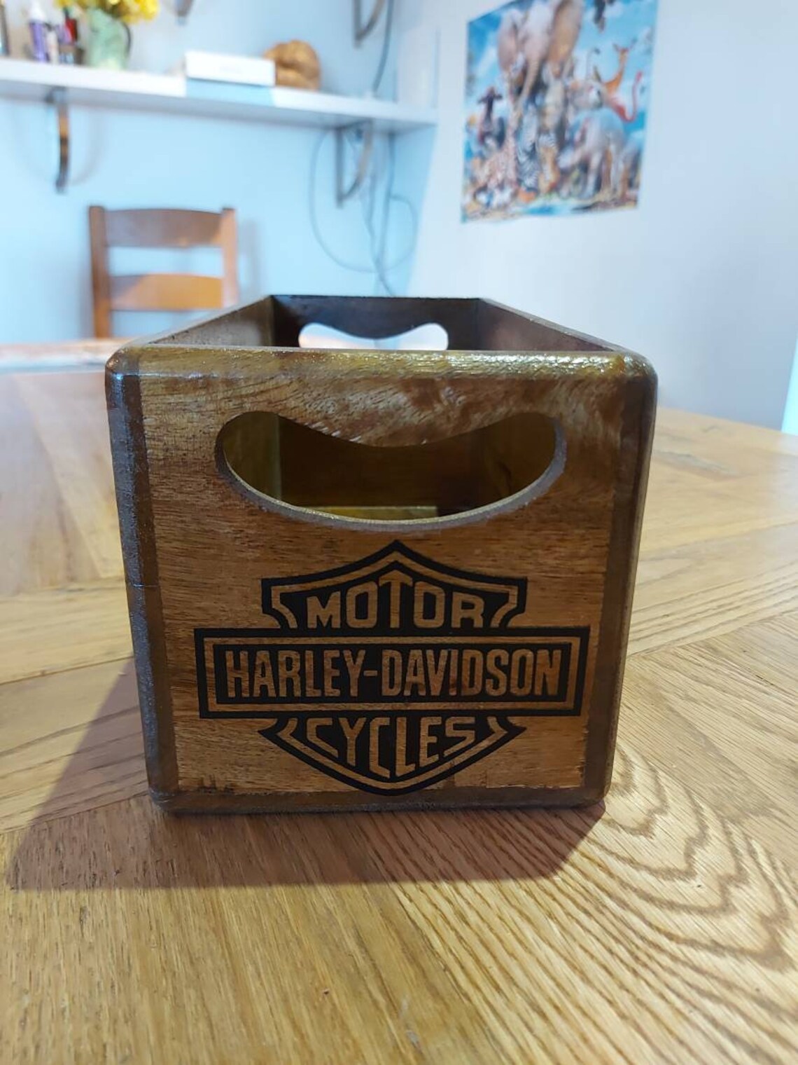Harley Davidson Wooden Boxes Etsy
