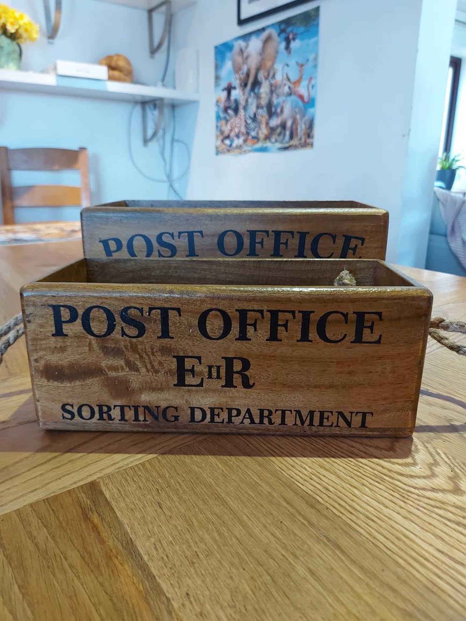 Post Office Storage Boxes nik naks mothers day fathers day Etsy