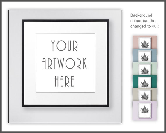 Mockup Square Frame Mockup Frame Stock Photo Downloadable Frame