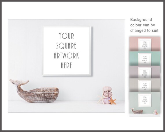 Square Frame Mockup Digital Frame Bathroom Mockup White Frame Square Frame Mockup Digital Frame Bathroom Mockup White Frame