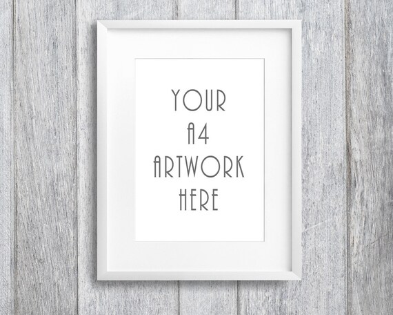 Download Rustic Frame Mockup A4 Frame Mockup Frame Download White Etsy Yellowimages Mockups