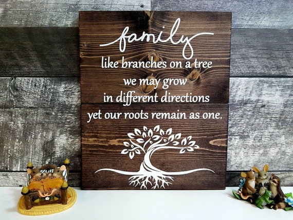 Familie Bild Zitate Familie Ist Wie Ein Baum