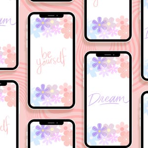 2 Motivational Phone Wallpapers Bundle - DIGITAL