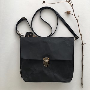 Passport bag "Black", Crossbody bag