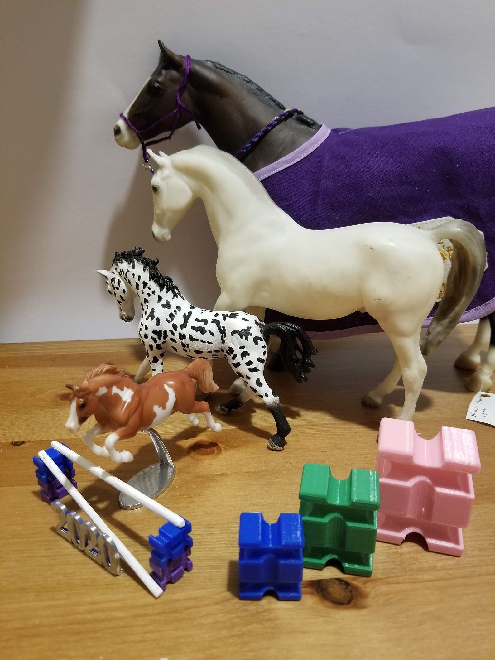 Model Horse Jump Blocks pair/ Multiple Sizes Multiple Etsy