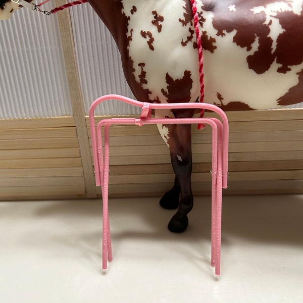 Folding Saddle Rack for Model Horse (1:9 scale) Traditional