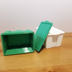 Plastic Bin Realistic (1:9 scale) prop for Breyer Traditional Size