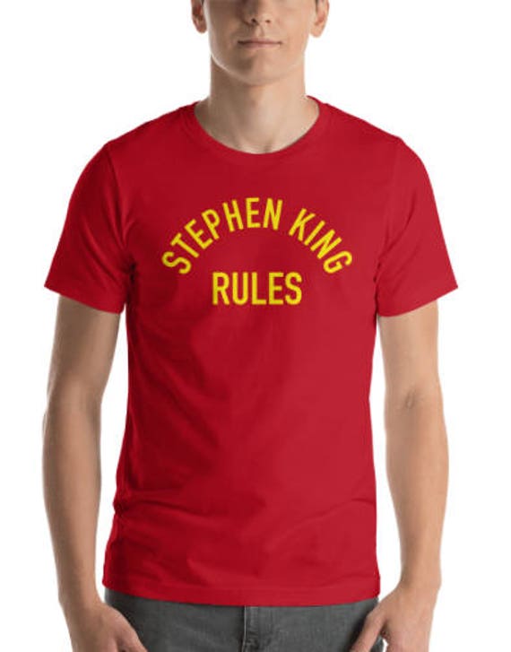 Stephen King Rules Monster Squad T-Shirt S-4XL  Etsy
