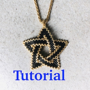 Tutorial for 3D peyote star French, English, Italiano, Espanol, Deutch...