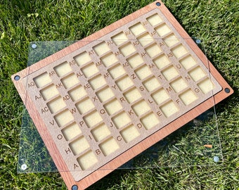 Bead Organizer with Lid 49 Compartments