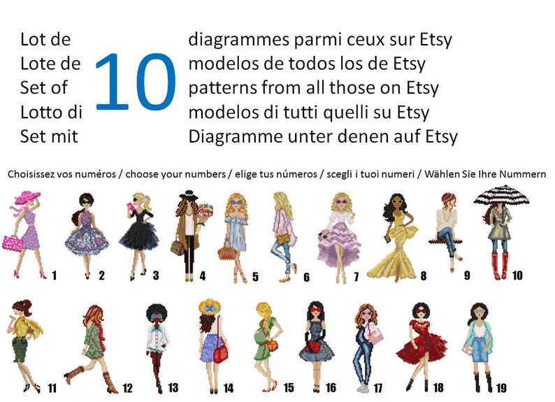 Lot of 10 parisian miyuki beads weaving diagrams miyuki weaving miyuki diagram miyuki model pearl diagram