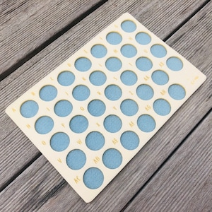 Organizzatore vassoio perle in perline mat / bead mat box organizer