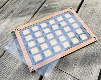 Bead Organizer with Lid 30 Compartments