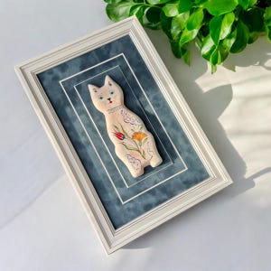 Turkish Hand Painted Cat - Etsy Turkish Hand Painted Cat - Etsy