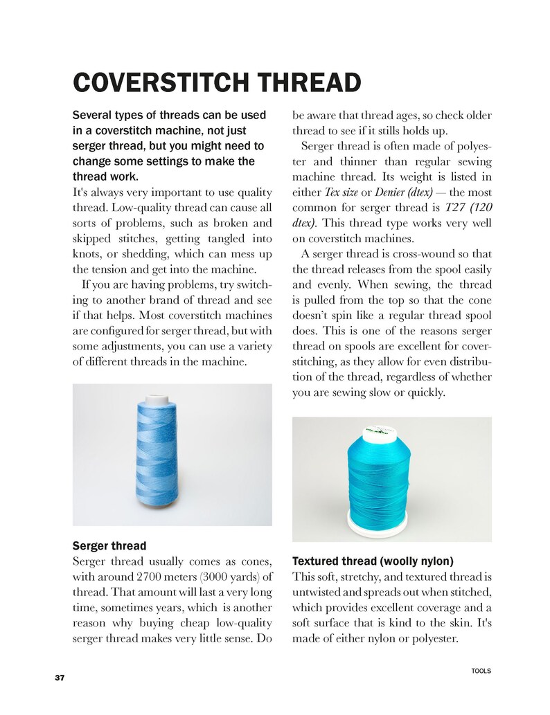 Master the Coverstitch Machine Ebook the Complete Coverstitch Sewing