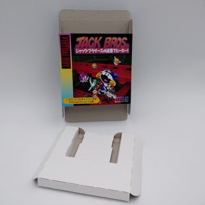 Jack Bros Virtual Boy box replacement with insert option thick cardboard. Top Quality JAPAN NTSC