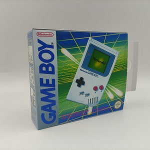 Game Boy Classic - vervanging - consoledoos - alleen doos - grijs karton.