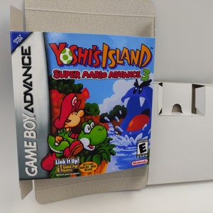 Yoshi's Island Super Mario Advance 3 - Game Boy Advance/ GBA - Vervangende doos met optie binnenbak - PAL of NTSC - dik karton.