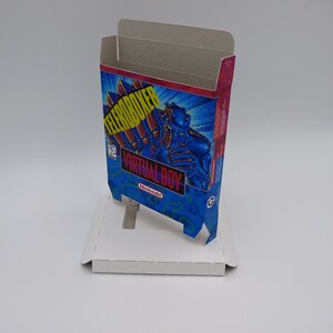 Teleroboxer - Remplacement de la boîte Virtual Boy avec option insert - carton épais. Qualité supérieure !!