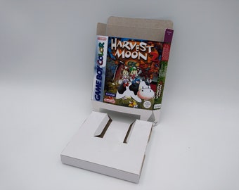 Harvest Moon 2 Game Boy Color Replacement Box With Inner Tray Option Thick  Cardboard. Top Quality -  Canada