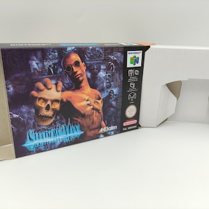 Shadow Man - Box mit Option Innenfach - PAL Region - N64 - Dickkarton. Top Qualität !!