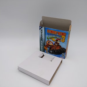Donkey Kong Country 3 - Game Boy Advance - Vervangende doos met optie binnenbak - dik karton. Top kwaliteit !!
