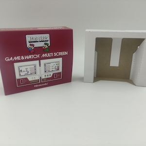 Game & Watch – Mario Bros – Multi-Screen – Ersatzbox und Tablett.