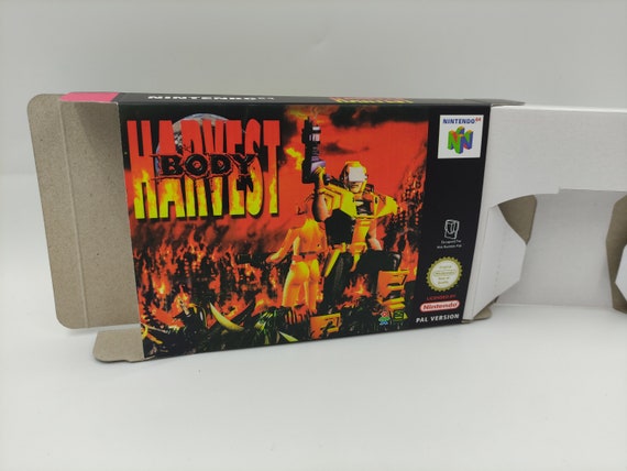 Body Harvest - Box With Inner Tray Option - PAL Region - N64