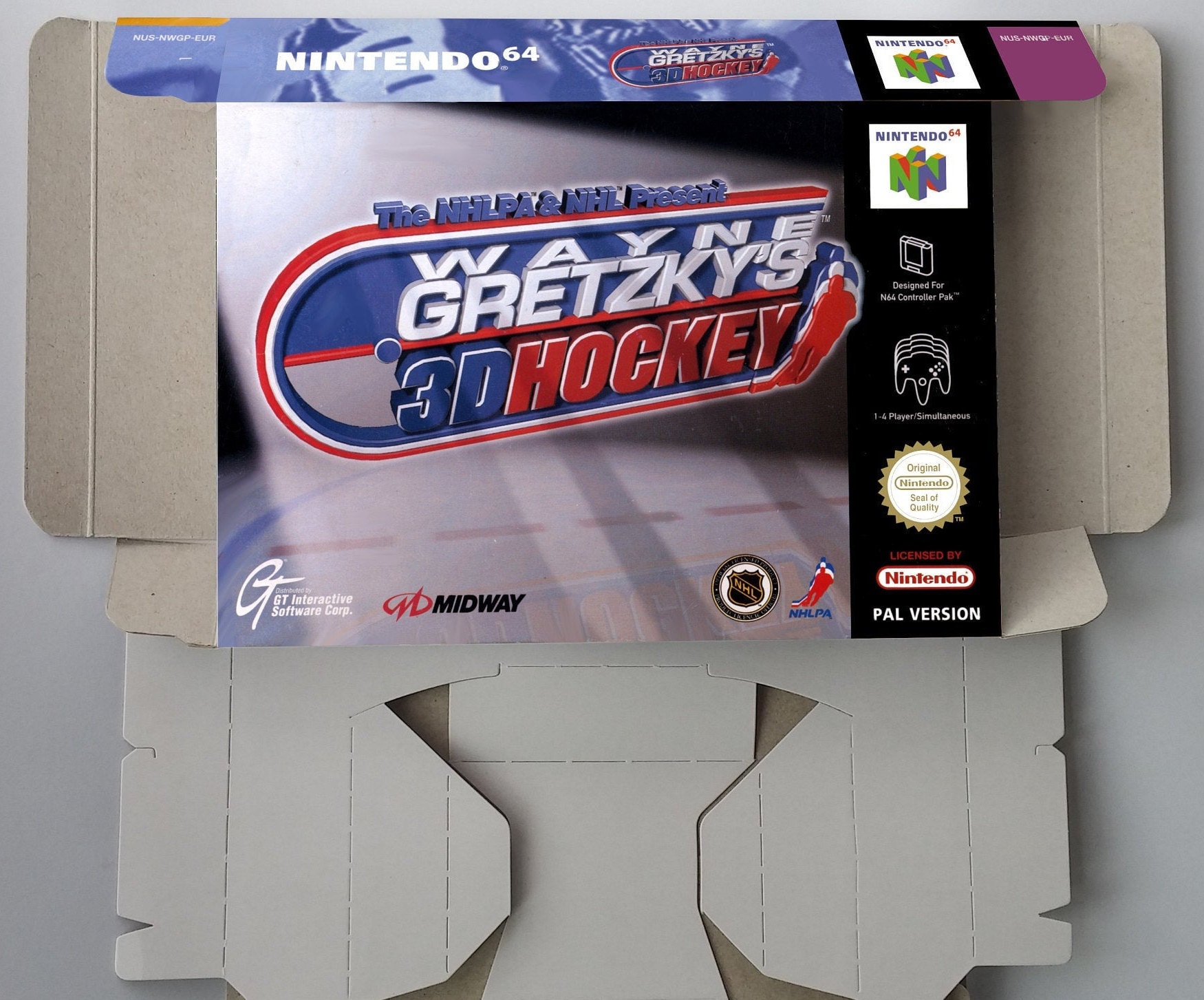 Wayne Gretzky's 3D Hockey (Nintendo 64) - online game