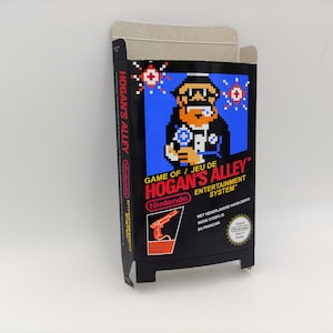 Hogan&#39;s Alley - Caja de repuesto, cubierta antipolvo, bloque - NES - NTSC o PAL - cartón grueso como en el original. ¡Calidad superior!