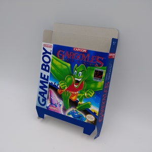 Gargoyles Quest - Game Boy/ GB - Boite de remplacement avec option plateau intérieur - NTSC ou PAL - carton épais. Qualité supérieure !!
