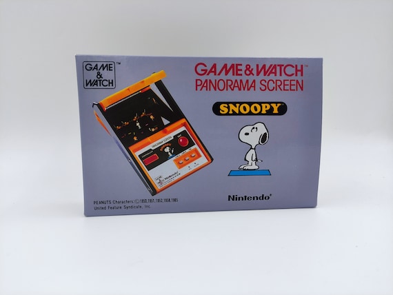 Nintendo Snoopy Panorama Screen ゲームウォッチ Game & Watch: Snoopy (Panorama Screen) [Handheld Longplay