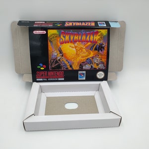 Skyblazer - Replacement box with inner tray option - SNES - thick cardboard as in the original. Top Quality !