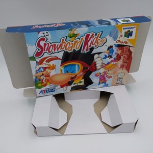 Snowboard Kids - doos met binnenvak - NTSC, PAL of Australian PAL - N64 - dik karton. Topkwaliteit !!