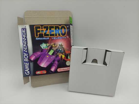 F-zero Replacement Box With Inner Tray Option Game Boy Advance