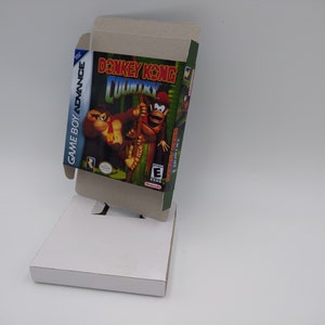 Donkey Kong Country - Game Boy Advance/ GBA - Vervangende doos met optie binnenbak - dik karton. Top kwaliteit !!