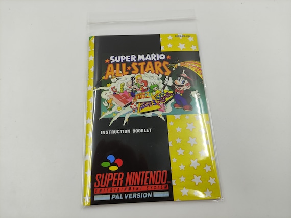 Super Mario All-Stars + Mario World - Nintendo SNES BOX ONLY