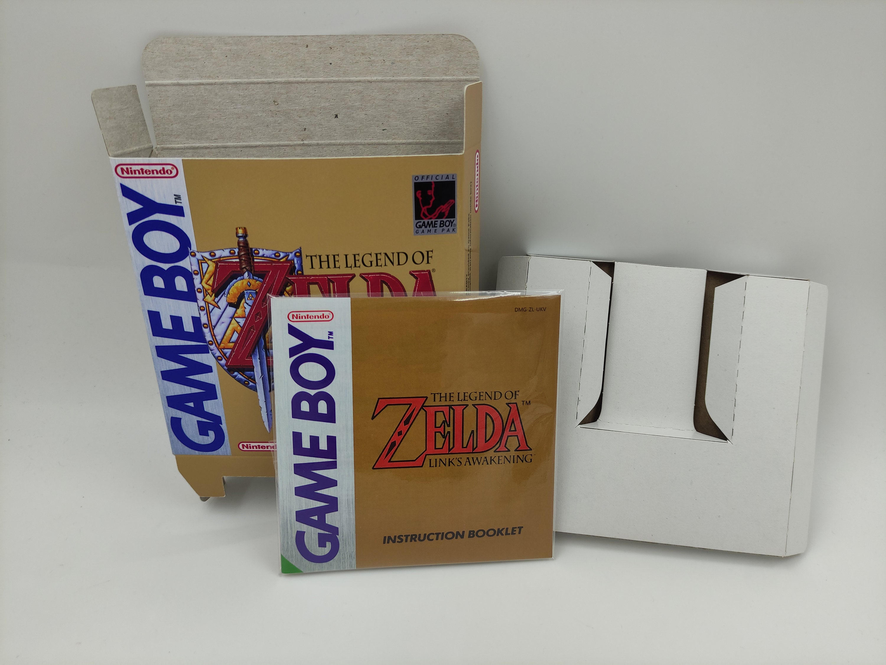 Lot 4 set Legend of Zelda Link's Awakening DX 1 2 Nintendo Game