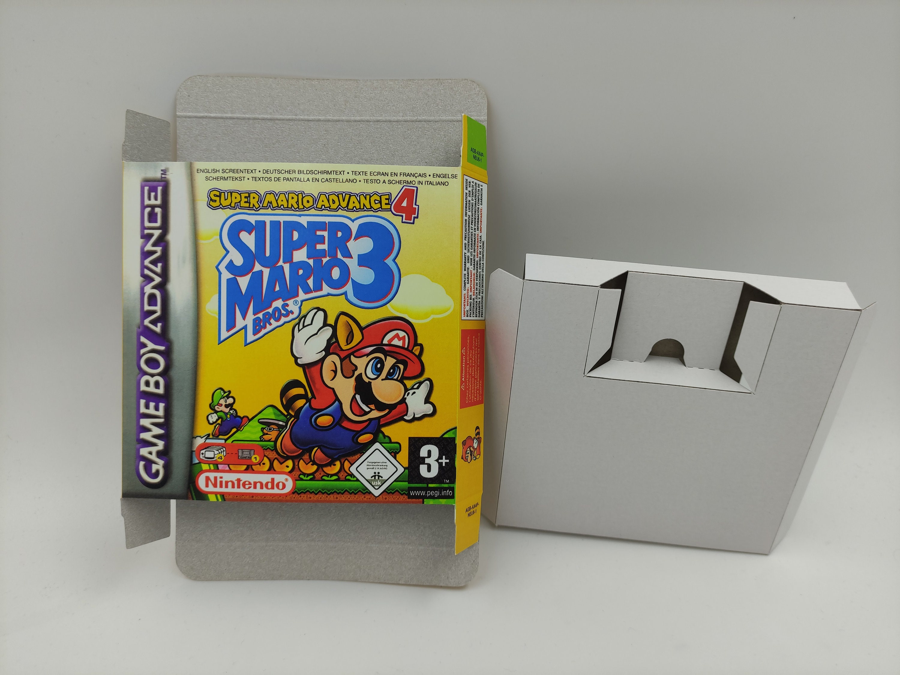 Super Mario Bros. 3  Box My Games! Reproduction game boxes