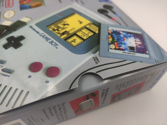 Nintendo Game Boy Light Silver Console Box